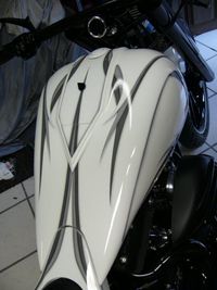 Airbrush Lackdesign Harley Davidson